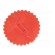 Knob | thumbwheel | red | Ø11.5mm | Application: CA9M фото 9