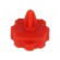 Knob | with pointer | red | Ø6.3mm | Application: CA6 image 1