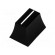 Knob: slider | black | 20x14x13mm | width shaft 6,3mm | plastic image 1