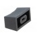 Knob: slider | black | 23x11x11mm | Width shaft 4mm | plastic image 4