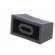 Knob: slider | black | 23x11x11mm | width shaft 6,3mm | plastic image 6