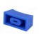 Knob: slider | blue | 23x11x11mm | Width shaft 4mm | plastic image 6