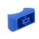 Knob: slider | blue | 24x11x10mm | Width shaft 4mm | plastic image 6