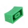 Knob: slider | Colour: green | 23x11x11mm | Mat: plastic image 4