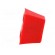 Knob: slider | Colour: red | 20x14x13mm | Mat: plastic | Pointer: white image 7