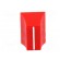Knob: slider | red | 20x14x13mm | Width shaft 3/4mm | plastic image 9