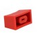 Knob: slider | Colour: red | 23x11x11mm | Mat: plastic | Pointer: white image 4