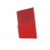 Knob: slider | Colour: red | 23x11x11mm | Mat: plastic | Pointer: white paveikslėlis 3