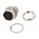 Connector: circular | HR10 | push-pull | socket | 2A | silver plated image 1
