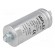 Capacitor: for discharge lamp | 20uF | 450VAC | ±5% | Ø40x88mm image 1