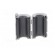 Ferrite: two-piece | on round cable | A: 36mm | B: 32mm | C: 11mm | grey image 3