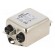 Filter: anti-interference | 300VAC | 16A | Leads: connectors FASTON image 1
