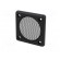 Loudspeaker grille | 73x73x7mm | Mat: ABS фото 2