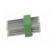Pin header | pin strips | AMPMODU MOD II | male | PIN: 10 | straight image 3