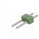 Pin header | pin strips | AMPMODU MOD II | male | PIN: 2 | straight image 2