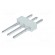 Pin header | pin strips | KK 254 | male | PIN: 3 | straight | 2.54mm | THT image 2