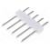 Pin header | pin strips | KK 254 | male | PIN: 5 | straight | 2.54mm | THT image 1