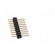Pin header | pin strips | male | PIN: 10 | straight | 2mm | THT | 1x10 image 7
