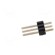 Pin header | pin strips | male | PIN: 3 | straight | 2.54mm | THT | 1x3 paveikslėlis 3
