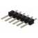 Pin header | pin strips | male | PIN: 6 | straight | 2.54mm | THT | 1x6 image 1