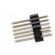 Pin header | pin strips | male | PIN: 8 | straight | 2.54mm | THT | 2x4 image 3