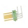 Pin header | pin strips | AMPMODU MOD II | male | PIN: 6 | angled 90° image 3