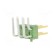 Socket | pin strips | AMPMODU | male | PIN: 6 | straight | 2.54mm | THT | 2x3 image 6