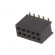 Socket | pin strips | female | PIN: 10 | straight | 1.27mm | SMT | 2x5 | 1A image 2