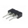 Socket | pin strips | female | PIN: 3 | low profile,turned contacts image 6