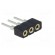 Socket | pin strips | female | PIN: 3 | low profile,turned contacts image 8