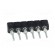 Socket | pin strips | female | PIN: 6 | turned contacts,low profile image 5