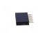 Socket | pin strips | female | PIN: 7 | straight | 2.54mm | THT | 1x7 | 3A image 3