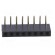 Connector: pin strips | socket | female | PIN: 8 | angled 90° | 2.54mm image 9