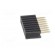Socket | pin strips | female | PIN: 8 | straight | 1.27mm | THT | 1x8 image 3
