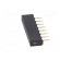 Socket | pin strips | female | PIN: 8 | straight | 2.54mm | THT | 1x8 | 3A image 3
