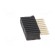 Socket | pin strips | female | PIN: 9 | straight | 1.27mm | THT | 1x9 image 3