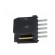 Socket | wire-board | male | PIN: 5 | 2.54mm | THT | DUBOX | 3A | gold-plated image 3