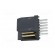 Socket | wire-board | male | PIN: 6 | 2.54mm | THT | DUBOX | 3A | gold-plated paveikslėlis 3