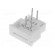 Connector: FFC (FPC) | angled 90° | PIN: 4 | ZIF,top contacts | THT image 1