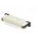 Connector: FFC/FPC | horizontal | PIN: 10 | ZIF | SMT | tinned | 30mΩ | 1mm image 6
