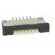 Connector: FFC/FPC | horizontal | PIN: 6 | top contacts,ZIF | SMT | 0.5A image 9