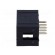 Socket | IDC | male | PIN: 6 | straight | THT | gold-plated | 2.54mm | black image 3