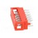 Micro-MaTch | adapter | PIN: 12 | IDC,THT | on PCBs,for ribbon cable image 3