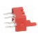 Wire-board | socket | male | PIN: 4 | THT | on PCBs | 30V | 1A | -40÷105°C фото 7