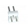 Socket | wire-board | male | PIN: 2 | polarized | 2.54mm | THT | MTA-100 image 5