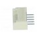 Socket | wire-board | male | 1.25mm | PIN: 5 | THT | 125V | 1A | tinned image 3