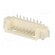 Socket | wire-board | male | 1.25mm | PIN: 8 | SMT | 125V | 1A | tinned image 2