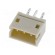 Socket | wire-board | male | 1.5mm | PIN: 3 | THT | 100V | 1A | tinned | 20mΩ фото 1