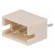 Socket | wire-board | male | ZH | 1.5mm | PIN: 3 | THT | 50V | 1A | -25÷85°C image 1