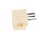 Wire-board | socket | male | A2506 | 2.5mm | PIN: 3 | THT | 250V | 3A | tinned фото 3